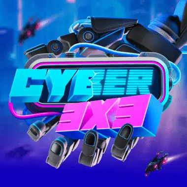 Cyber 3x3 game tile